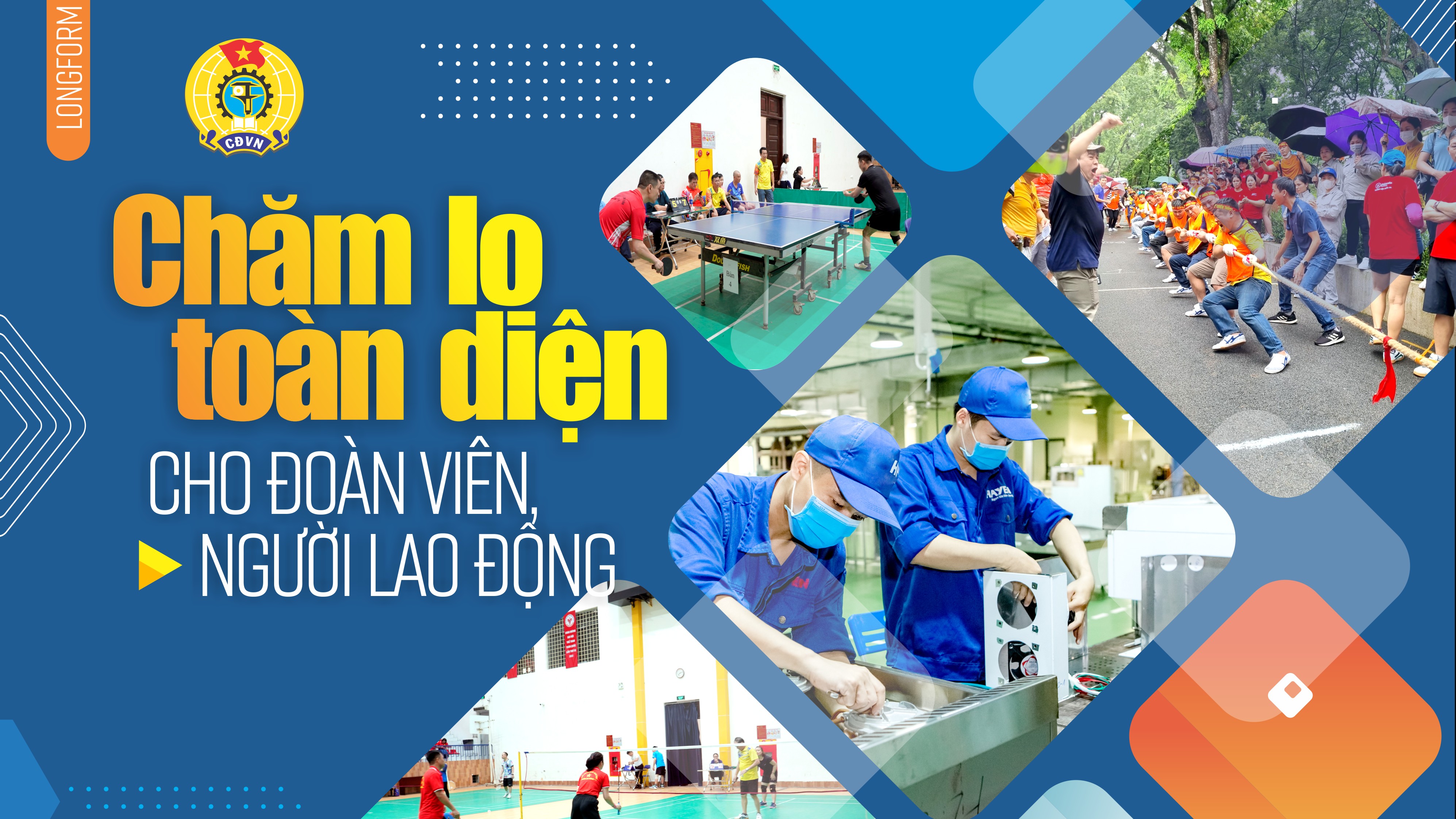 Chăm lo toàn diện cho đoàn viên, người lao động