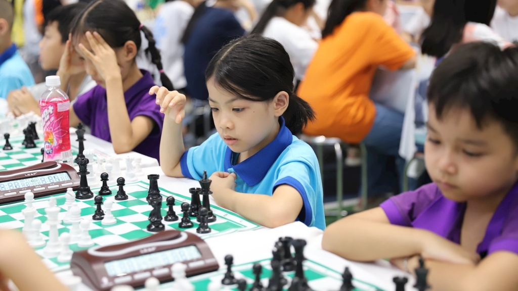 Giải cờ vua nhanh Hà Nội mở rộng 2023 tạo cột mốc ấn tượng với 2.068 kỳ thủ tham dự