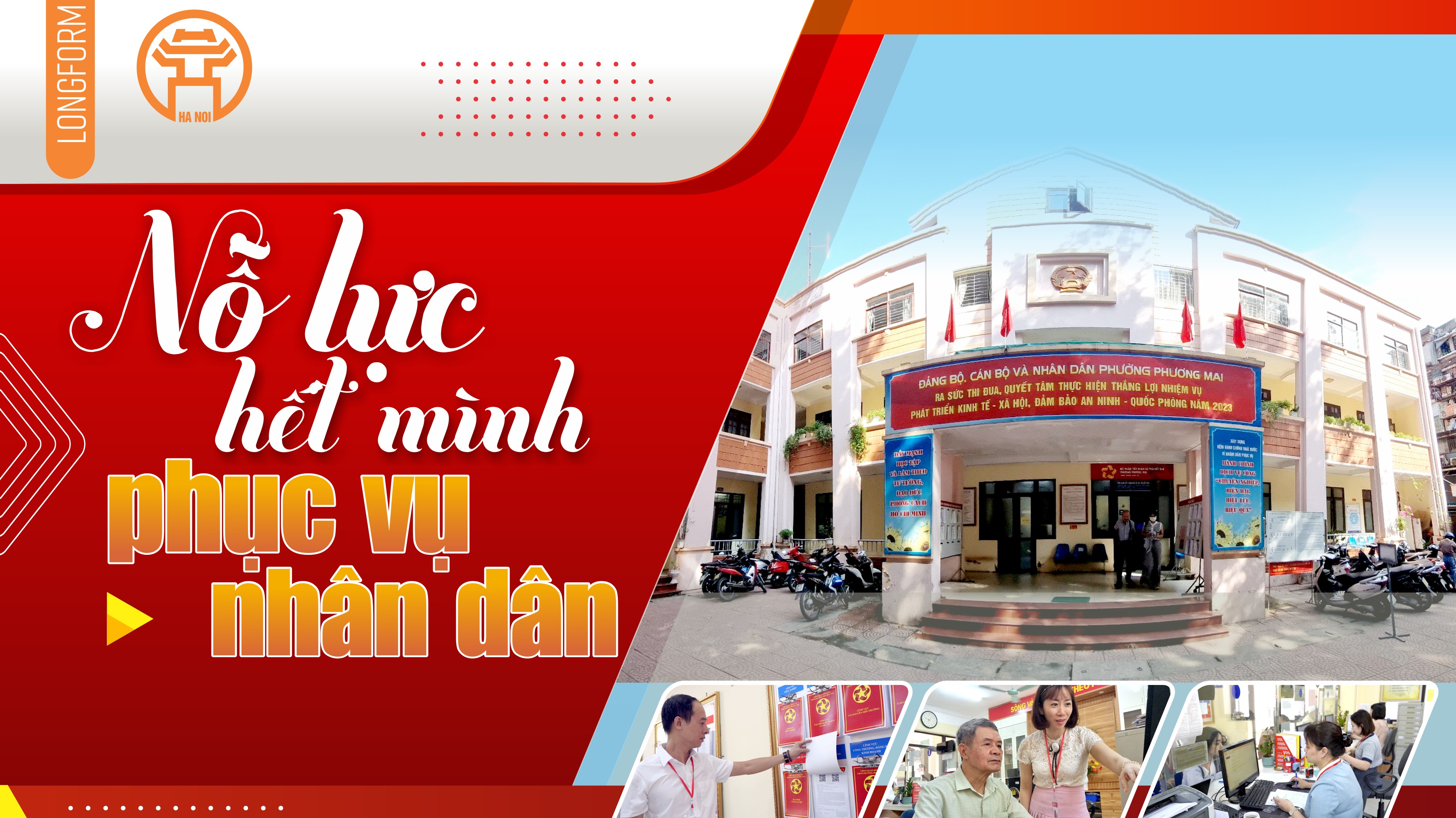 Nỗ lực hết mình phục vụ nhân dân