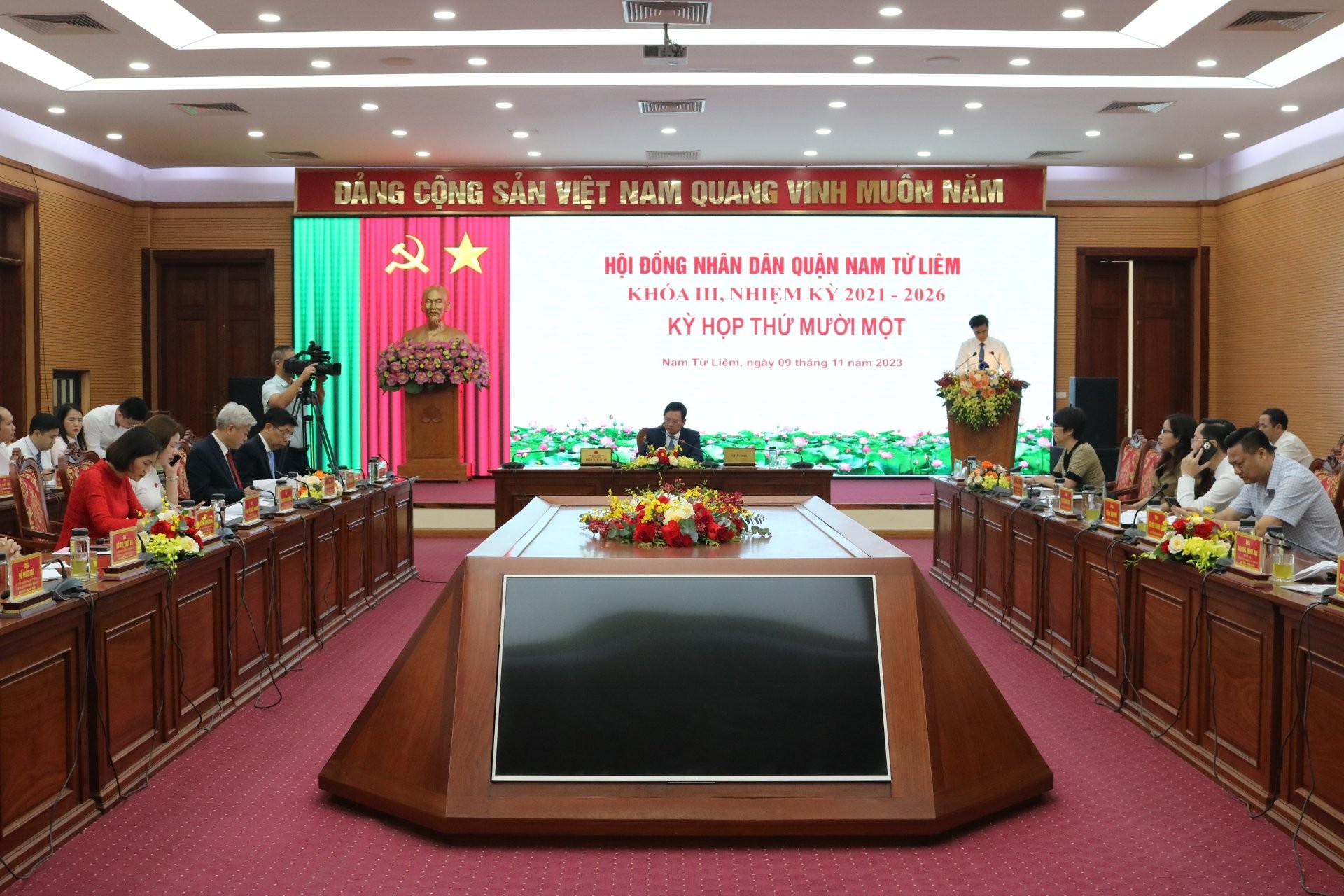 Đồng chí Mai Trọng Thái trúng cử chức danh Chủ tịch Ủy ban nhân dân quận Nam Từ Liêm