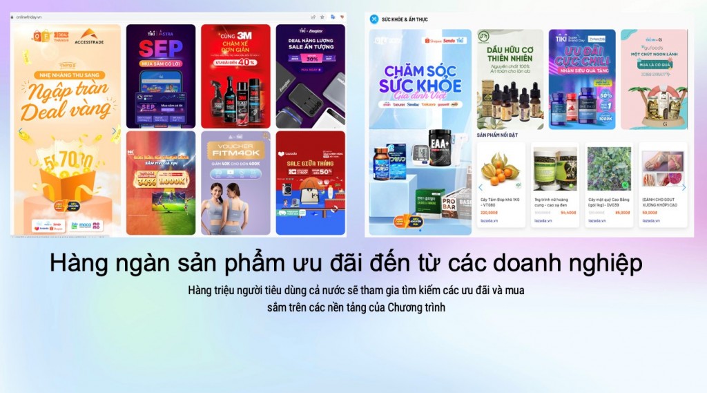 Ngày mua sắm trực tuyến Việt Nam 2023 sẽ diễn ra từ 27/11 - 3/12
