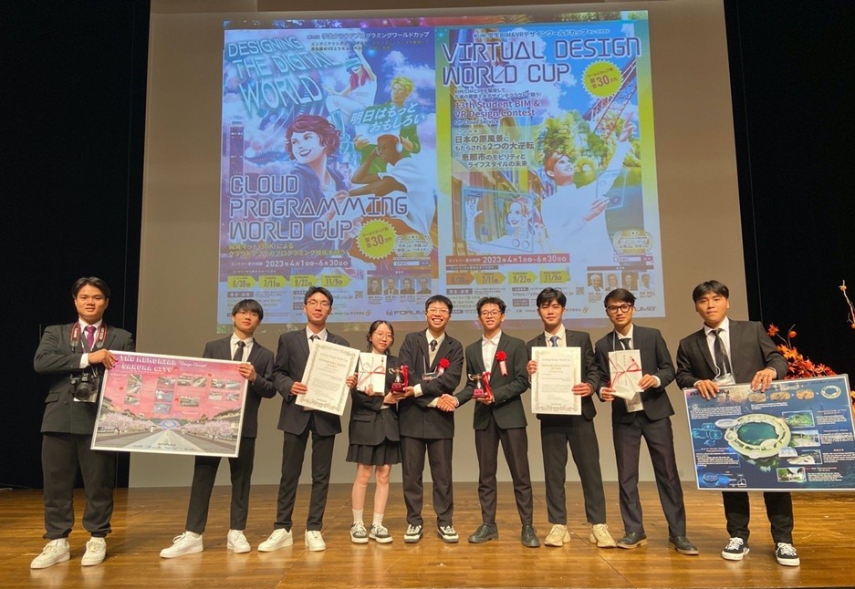 Hai nhóm sinh viên Việt Nam đoạt giải quốc tế về thiết kế tại Nhật Bản