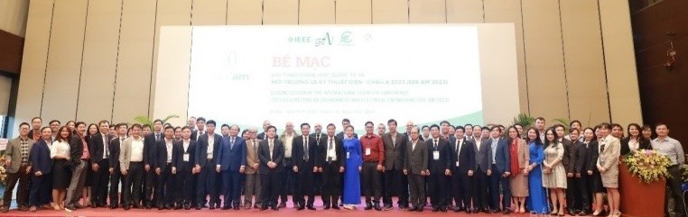 Bế mạc Hội thảo khoa học quốc tế về Môi trường và Kỹ thuật điện - châu Á 2023