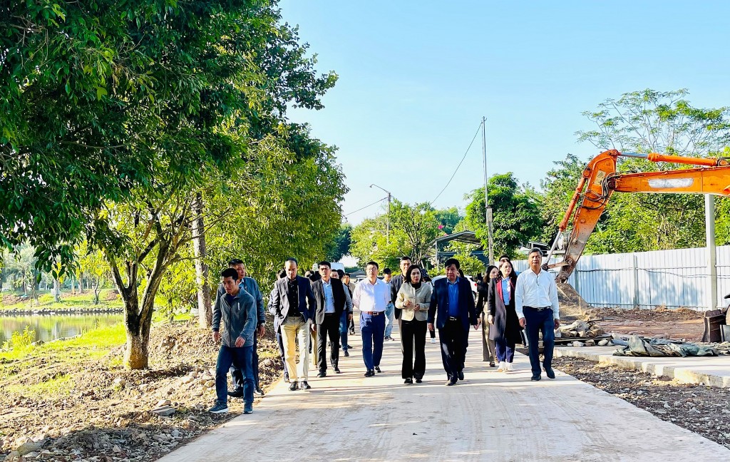 Hoàn thành khảo sát xét nông thôn mới kiểu mẫu 8 xã huyện Thanh Trì