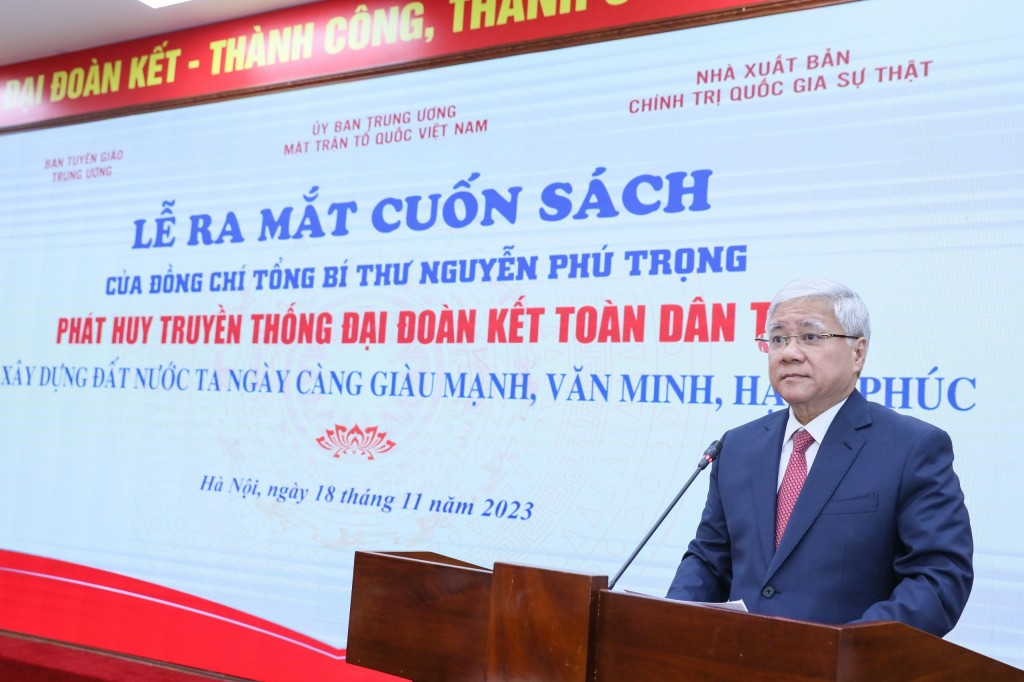 Ra mắt cuốn sách của Tổng Bí thư Nguyễn Phú Trọng về phát huy truyền thống đại đoàn kết toàn dân tộc