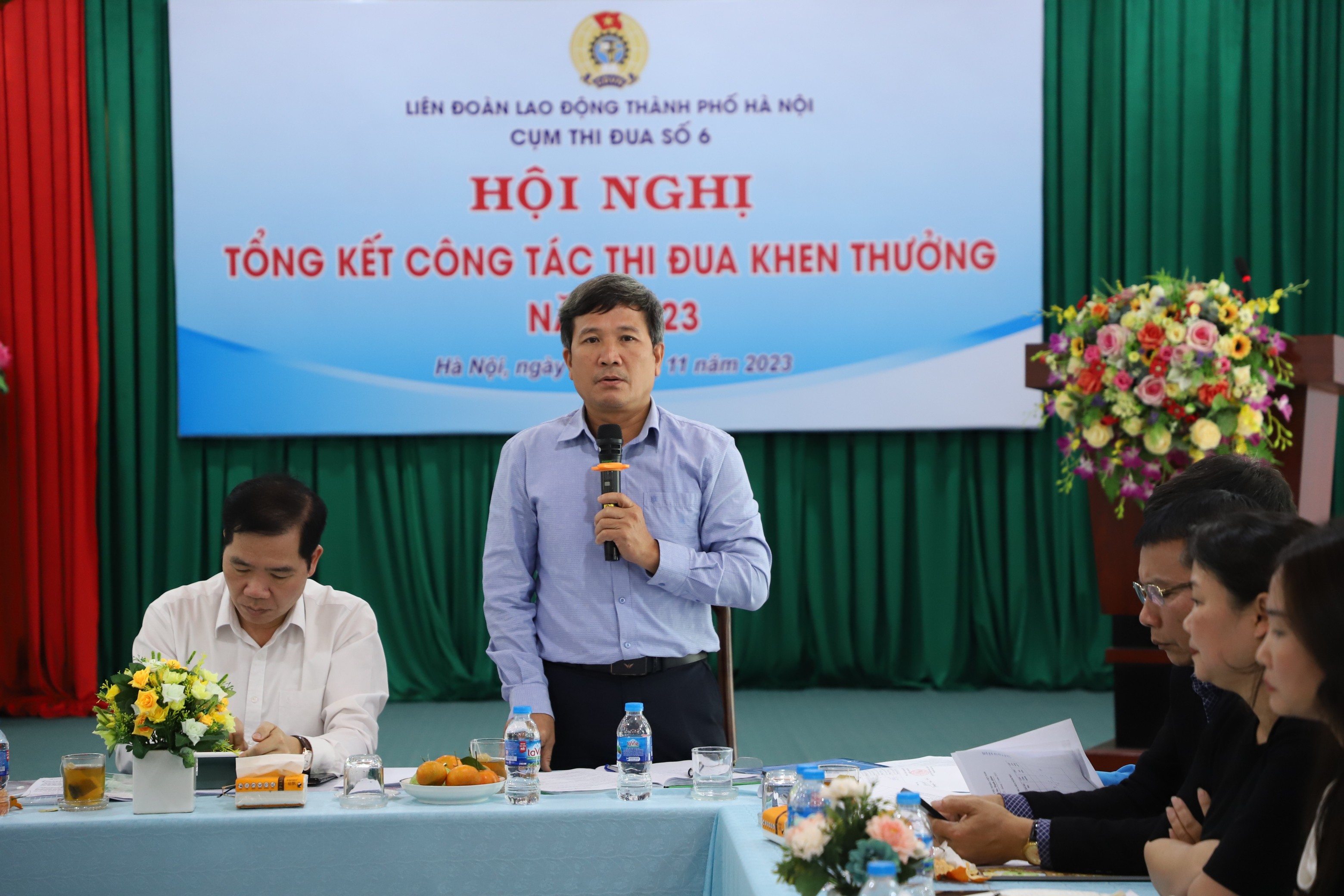 Tổng kết hoạt động công đoàn Cụm thi đua số 6 LĐLĐ thành phố Hà Nội