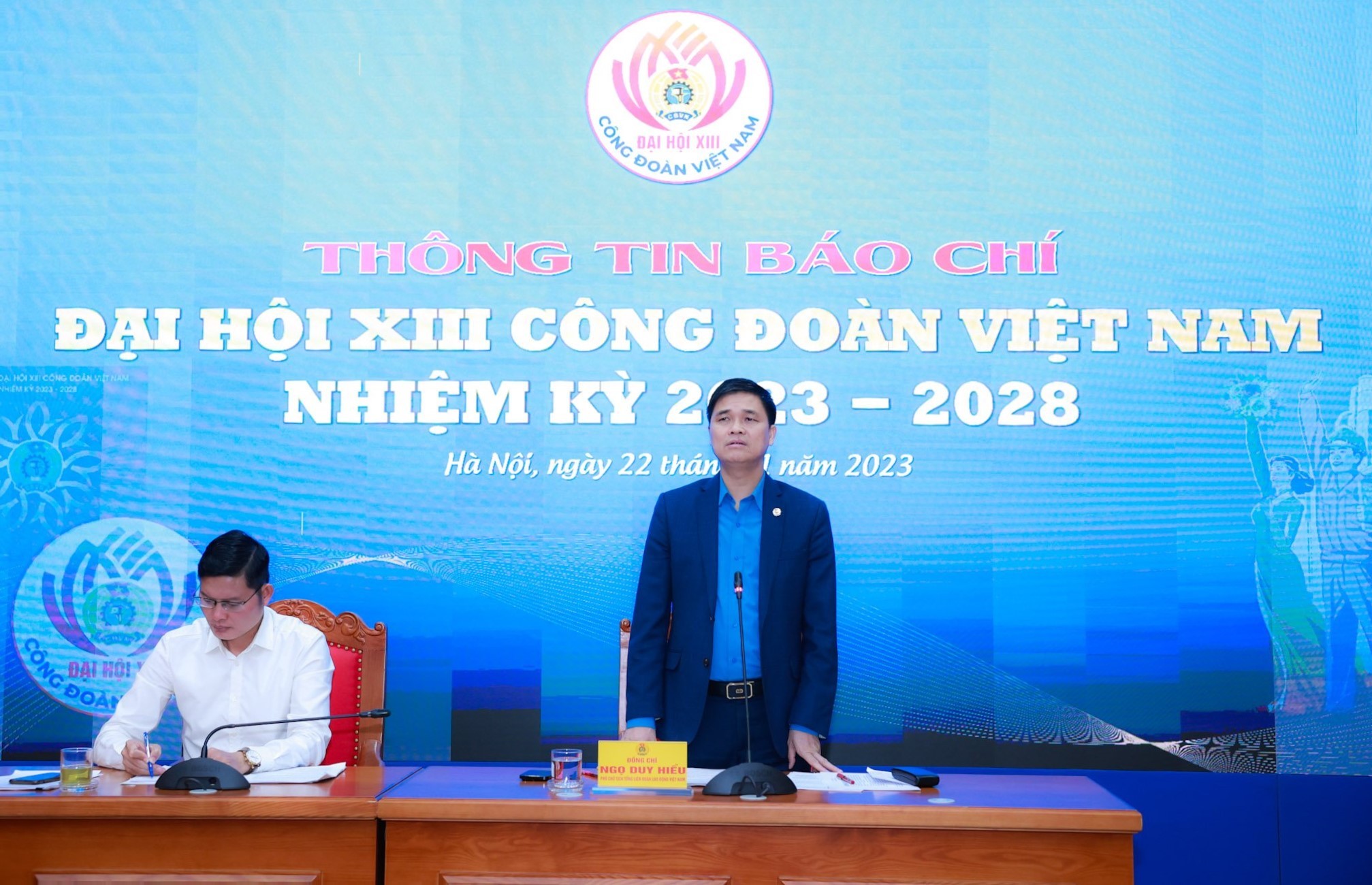 Từ 1-3/12/2023: 1.100 đại biểu chính thức dự Đại hội XIII Công đoàn Việt Nam