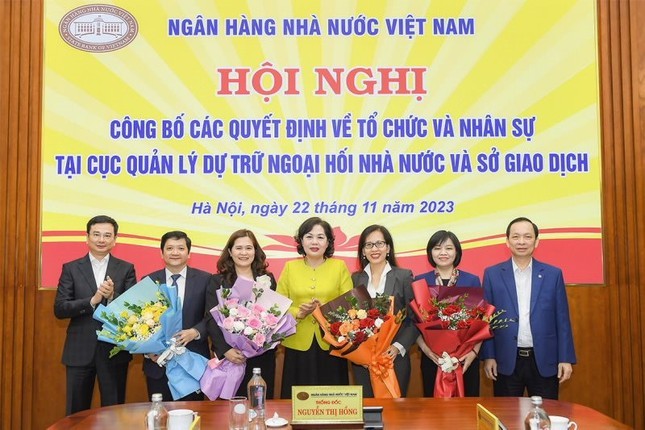 Ngân hàng Nhà nước bổ nhiệm lãnh đạo Cục Quản lý dự trữ ngoại hối, sở giao dịch