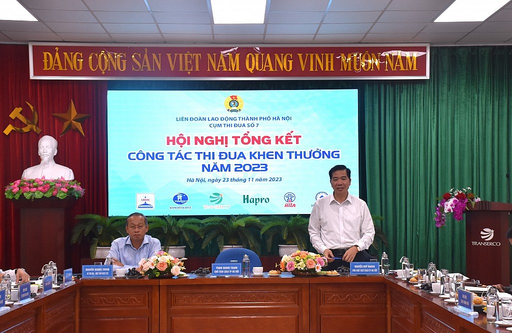 Cụm thi đua số 7 LĐLĐ thành phố Hà Nội đạt được nhiều kết quả quan trọng