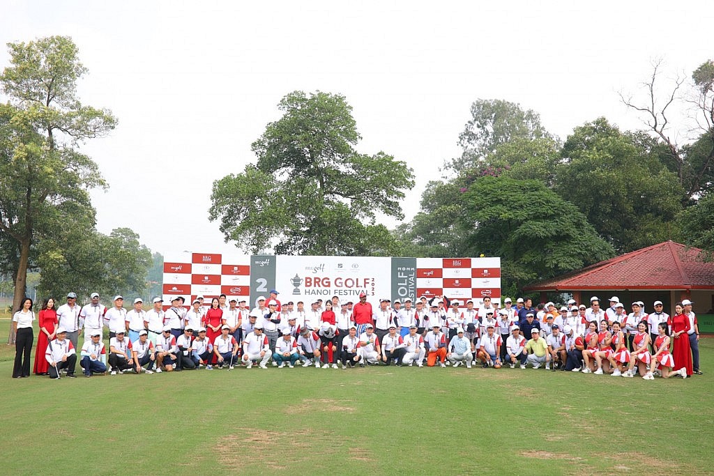 Khởi tranh sự kiện gôn thường niên 2023 BRG Golf Hanoi Festival