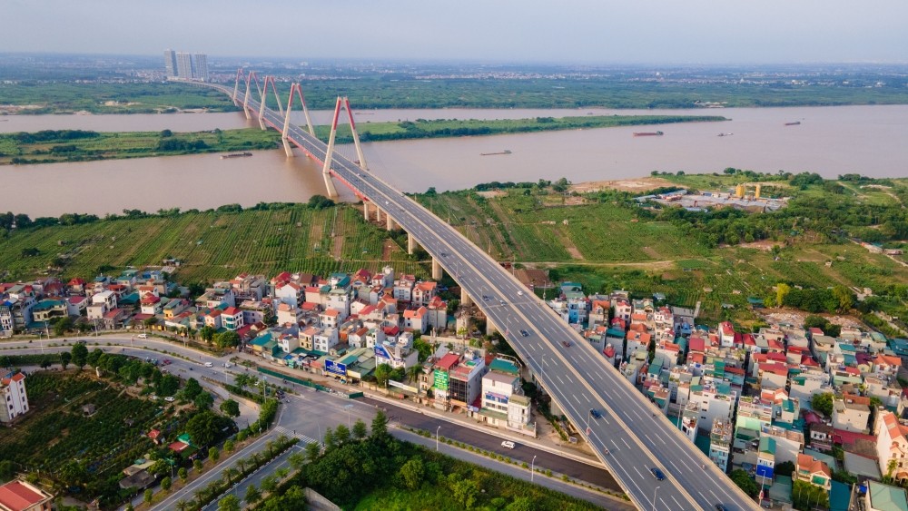 Trục sông Hồng xác định là không gian cảnh quan xanh của đô thị Hà Nội