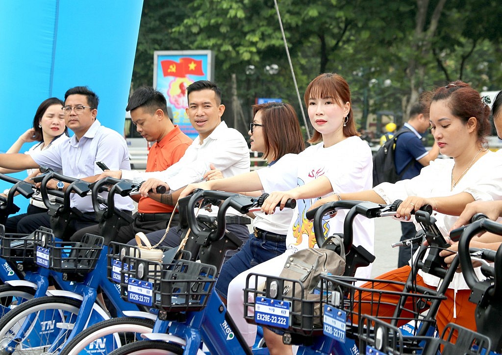 Phát triển xe đạp để góp phần “xanh hóa” Thủ đô