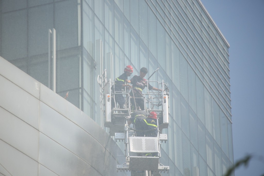 TP.HCM: Gần 1.500 người diễn tập chữa cháy cứu nạn ở tòa nhà Bitexco