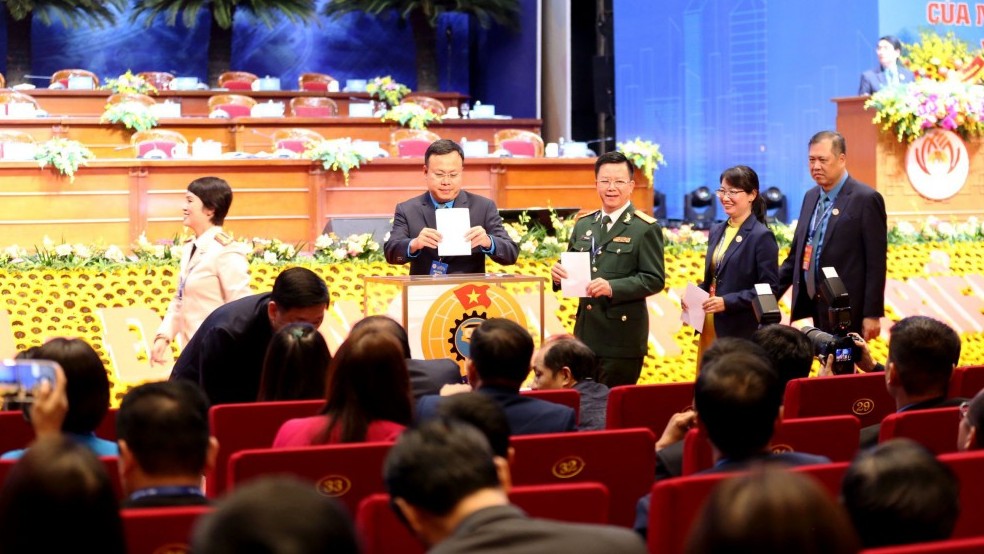 168 đồng chí trúng cử Ban Chấp hành Tổng LĐLĐ Việt Nam khóa XIII