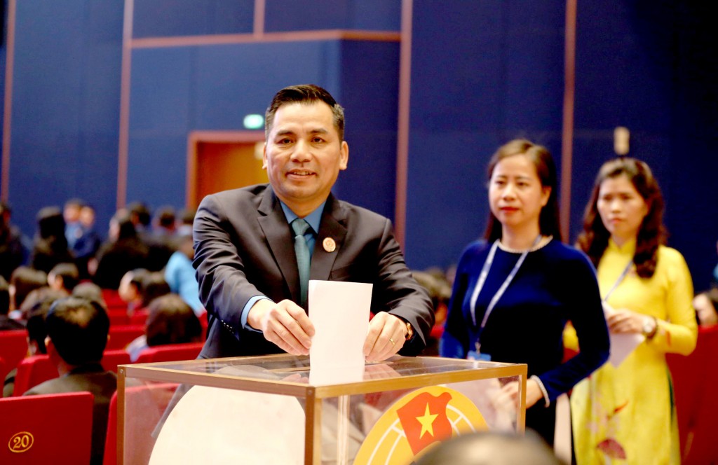 Đại hội XIII Công đoàn Việt Nam tiến hành Bầu Ban Chấp hành Tổng LĐLĐ Việt Nam khóa XIII