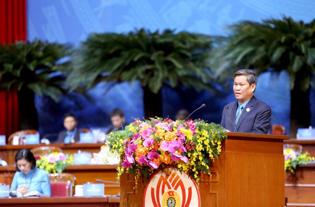 HÌNH ẢNH: Toàn cảnh ngày làm việc thứ 3 Đại hội XIII Công đoàn Việt Nam