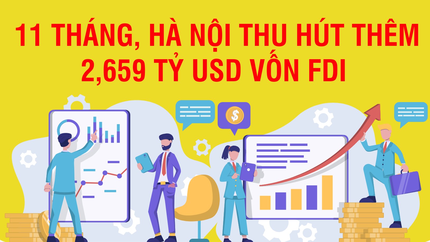 Hà Nội thu hút thêm 2,659 tỷ USD vốn FDI