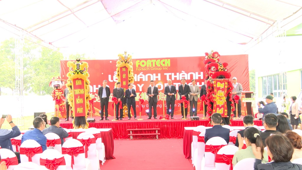 Fortech khánh thành cơ sở sản xuất 15.000m2 tại Việt Nam
