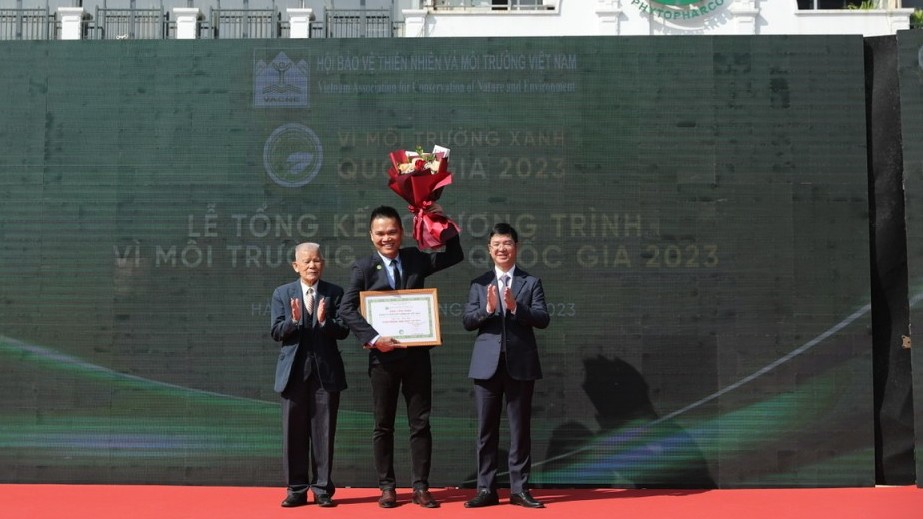 Herbalife Việt Nam được trao Bằng công nhận đạt các tiêu chí “Vì Môi trường xanh Quốc gia 2023”