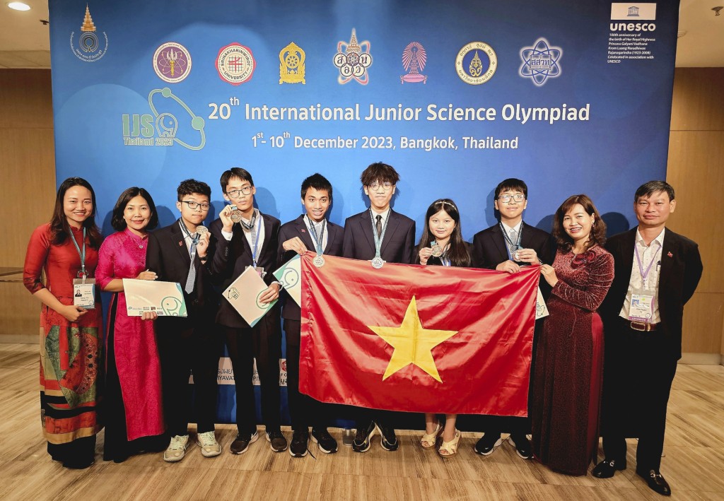 6 học sinh Hà Nội giành Huy chương tại kỳ thi Olympic khoa học trẻ quốc tế