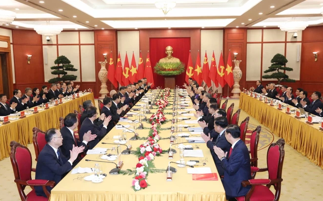 Thúc đẩy quan hệ Việt - Trung phát triển vững chắc, ổn định, bền vững lâu dài