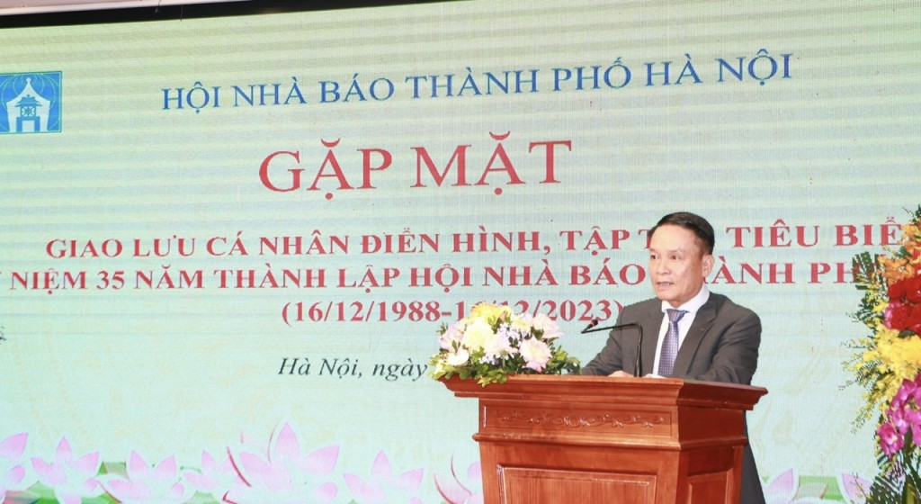 Hội Nhà báo thành phố Hà Nội: Tự hào chặng đường 35 năm thành lập và phát triển