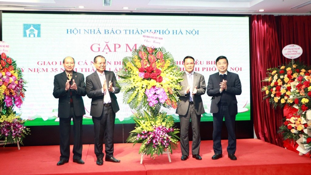 Hội Nhà báo thành phố Hà Nội: Tự hào chặng đường 35 năm thành lập và phát triển