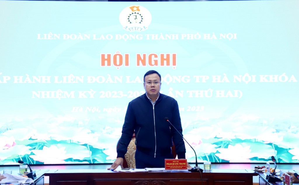 Đồng chí Nguyễn Thị Thu Thủy được bầu giữ chức Phó Chủ tịch LĐLĐ thành phố Hà Nội