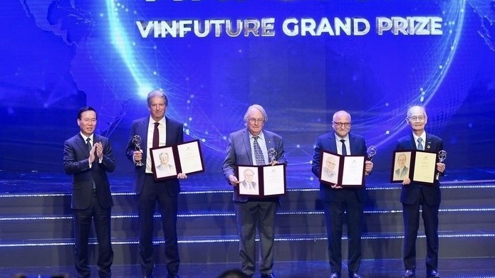 Lễ trao giải VinFuture năm 2023: Tôn vinh những công trình khoa học “chung sức toàn cầu”