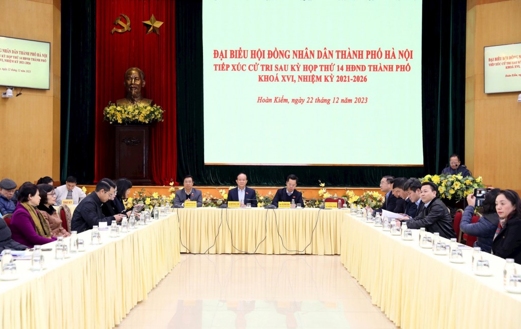 Chủ tịch HĐND TP. Hà Nội Nguyễn Ngọc Tuấn:  Xử lý dứt điểm kiến nghị của cử tri tại các cuộc tiếp xúc trước