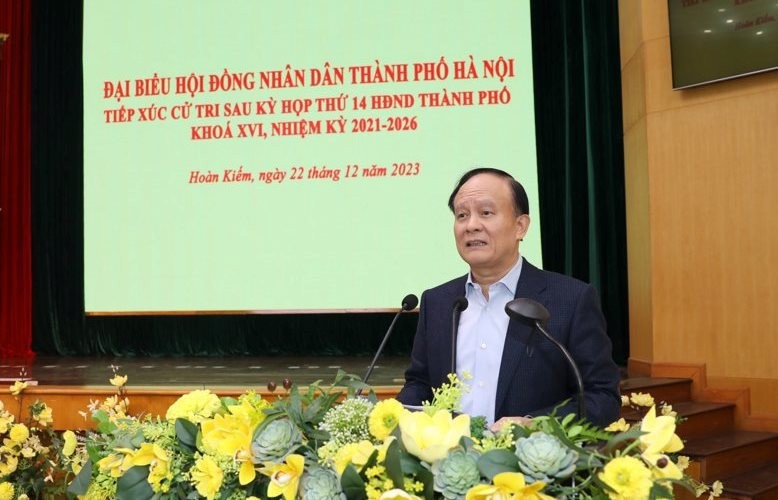 Chủ tịch HĐND TP. Hà Nội Nguyễn Ngọc Tuấn:  Xử lý dứt điểm kiến nghị của cử tri tại các cuộc tiếp xúc trước