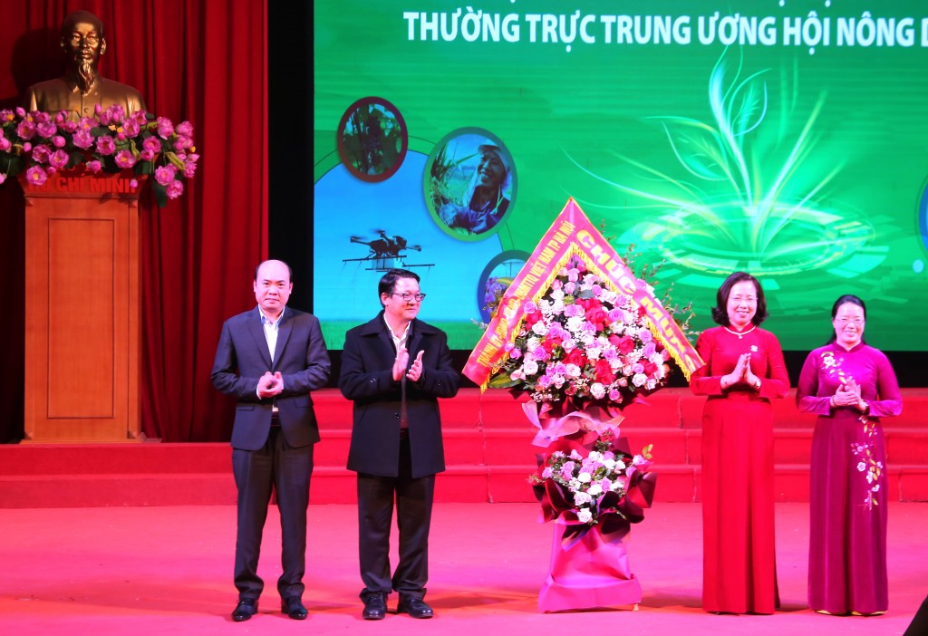 Hà Nội: Mít tinh chào mừng thành công Đại hội VIII Hội Nông dân Việt Nam