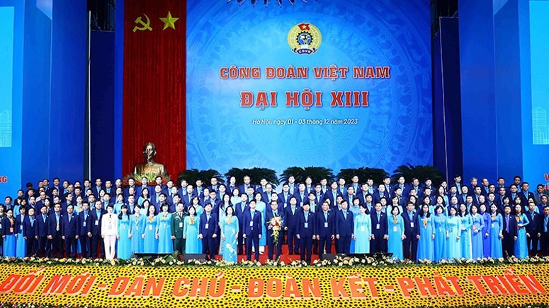 Cùng nhìn lại 10 hoạt động nổi bật của Công đoàn Việt Nam năm 2023