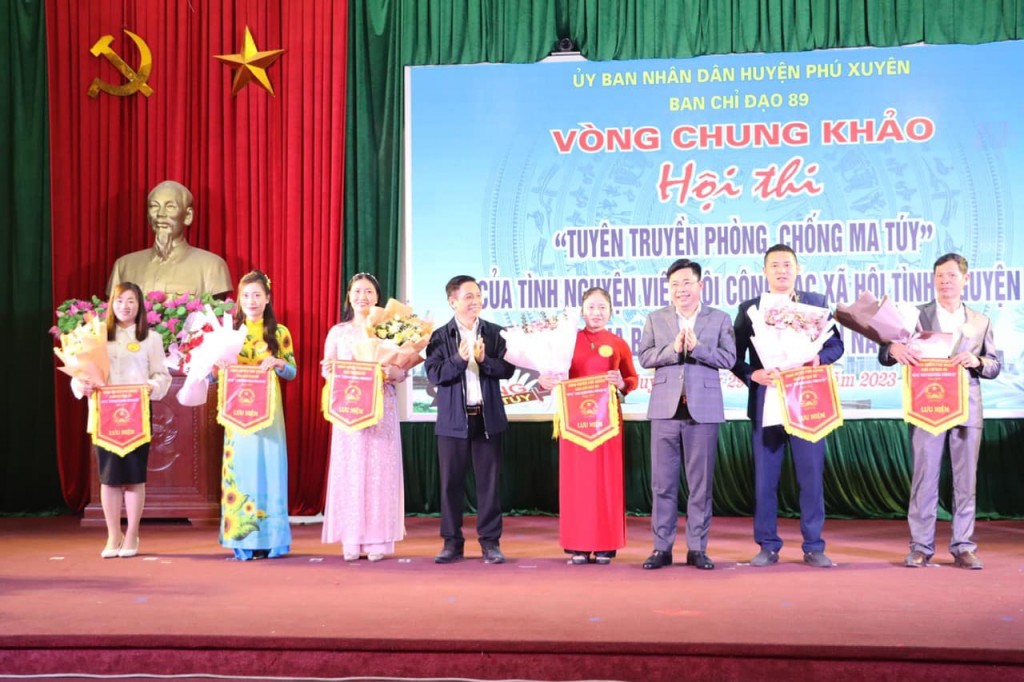 Người lao động huyện Phú Xuyên tích cực tham gia hội thi tuyên truyền phòng, chống ma túy
