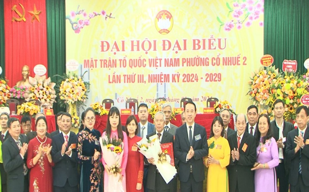 Tổ chức Đại hội điểm Ủy ban Mặt trận Tổ quốc Việt Nam phường Cổ Nhuế 2, nhiệm kỳ 2024 -2029