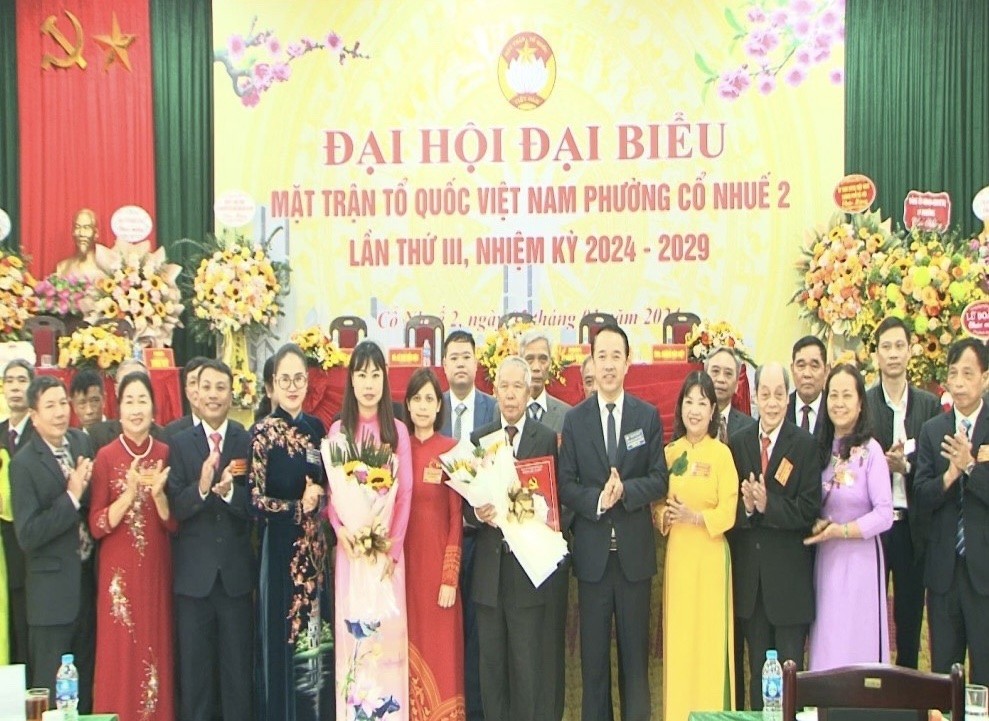 Tổ chức Đại hội điểm Ủy ban Mặt trận Tổ quốc Việt Nam phường Cổ Nhuế 2, nhiệm kỳ 2024 -2029