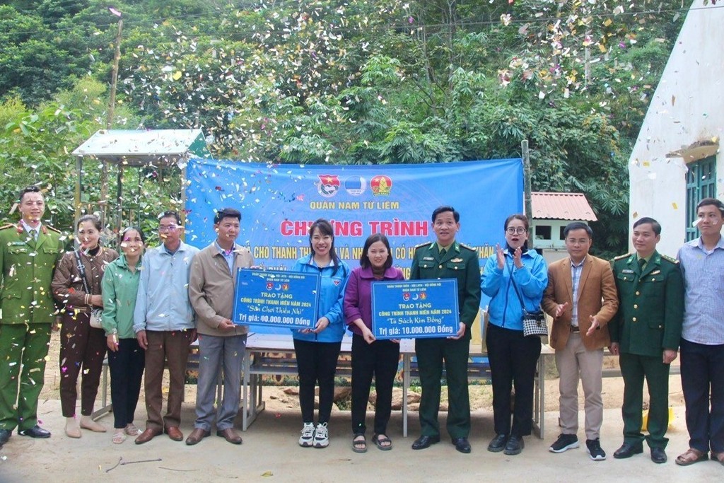 Tuổi trẻ quận Nam Từ Liêm hưởng ứng Cuộc vận động "Tự hào một dải non sông"
