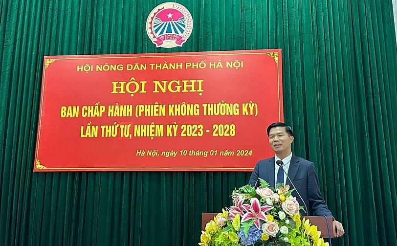 Hội Nông dân thành phố Hà Nội có tân Phó Chủ tịch