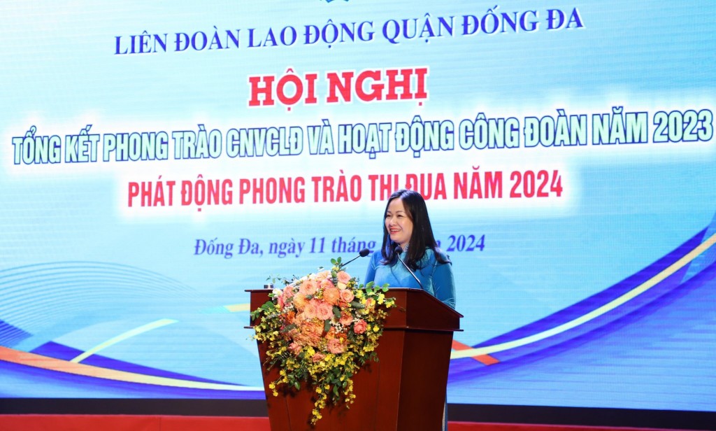 Công nhân, viên chức, lao động quận Đống Đa phấn đấu hoàn thành xuất sắc các nhiệm vụ năm 2024