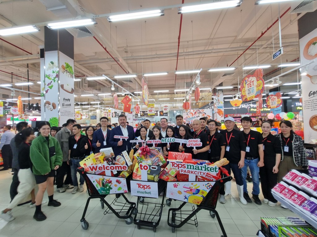 Hà Nội: Thêm một siêu thị Tops Market được khai trương tại quận Hà Đông