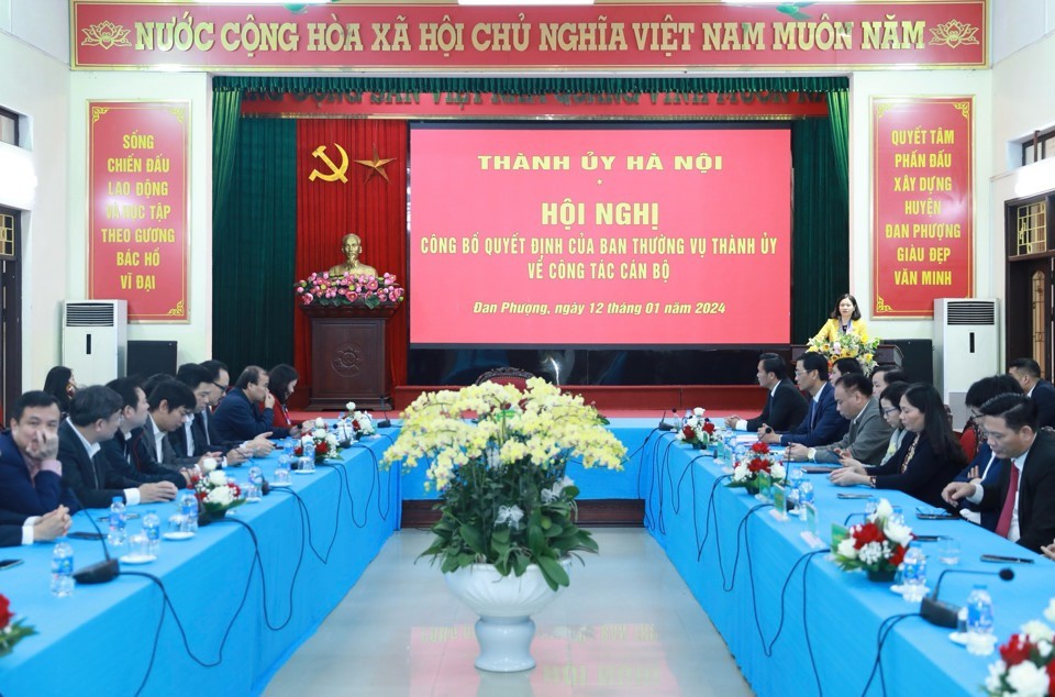 Ông Lê Thanh Nam được điều động làm Giám đốc Sở Tài nguyên và môi trường Hà Nội