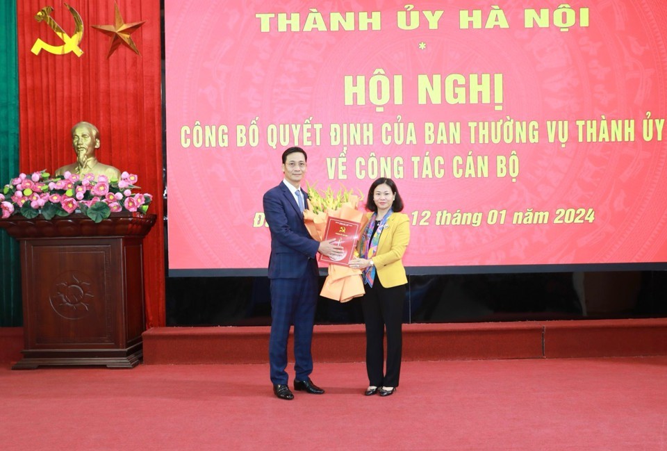 Ông Lê Thanh Nam được điều động làm Giám đốc Sở Tài nguyên và môi trường Hà Nội