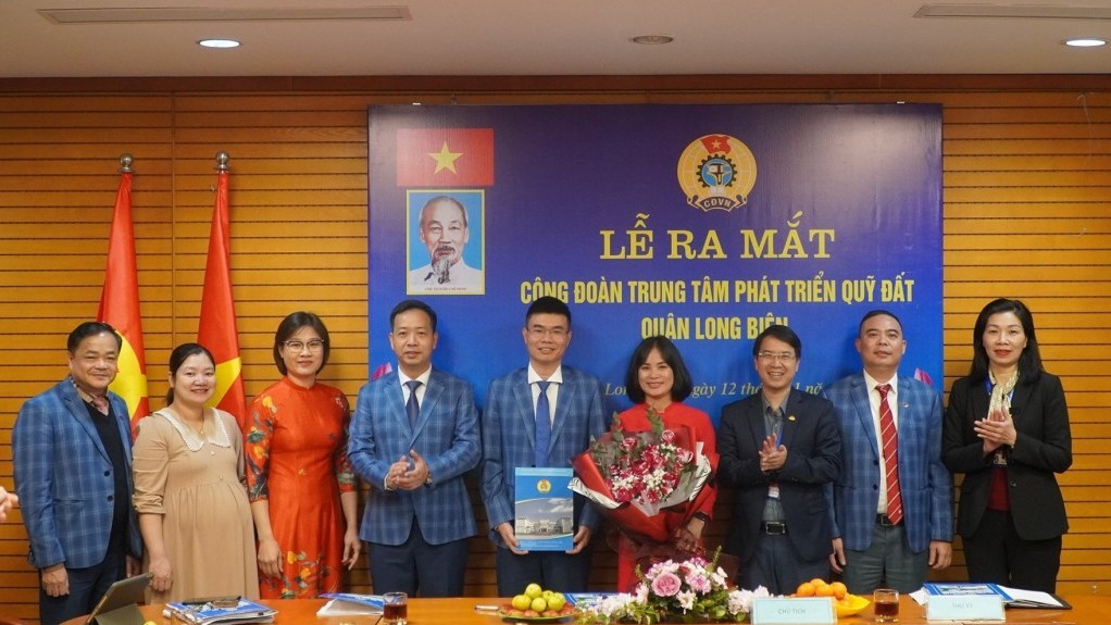 Thành lập Công đoàn cơ sở thứ 344 thuộc LĐLĐ quận Long Biên