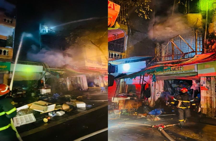 Công an thành phố Hà Nội thông tin về vụ cháy nhà trên phố Hàng Lược