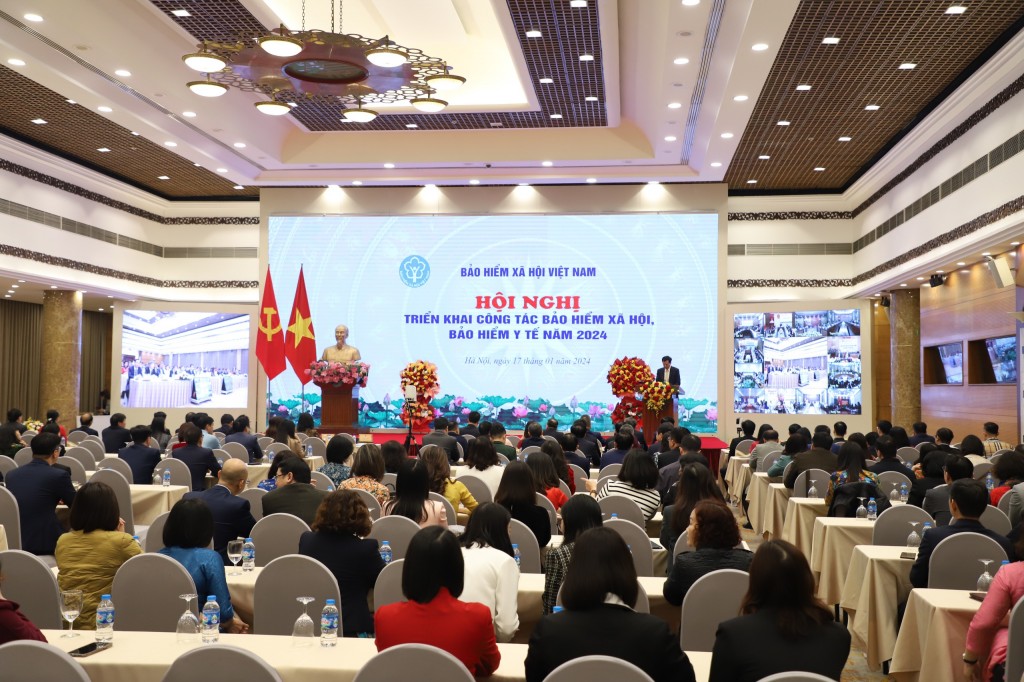 Ngành Bảo hiểm xã hội Việt Nam: Hội nghị trực tuyến toàn quốc triển khai nhiệm vụ năm 2024