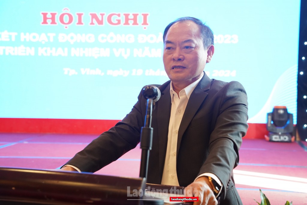 Công đoàn KKT Đông Nam Nghệ An hoàn thành xuất sắc nhiệm vụ trong năm 2023
