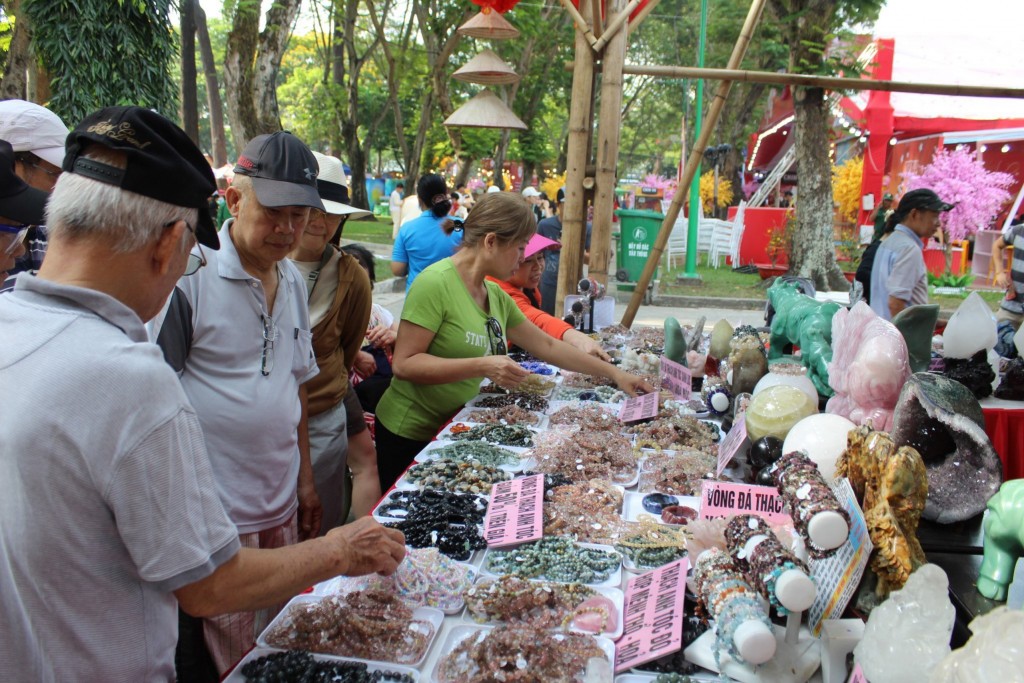TP.HCM: Gần 90.000 lượt du khách trải nghiệm lễ hội Tết Việt 2024