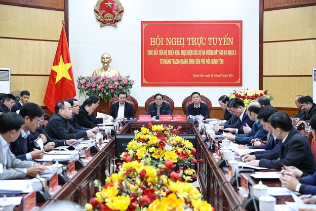 Quyết tâm hoàn thành dự án đường dây 500kV mạch 3 Quảng Trạch - Phố Nối vào tháng 6/2024