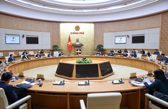 Thủ tướng chủ trì Phiên họp Chính phủ chuyên đề xây dựng pháp luật tháng 1/2024