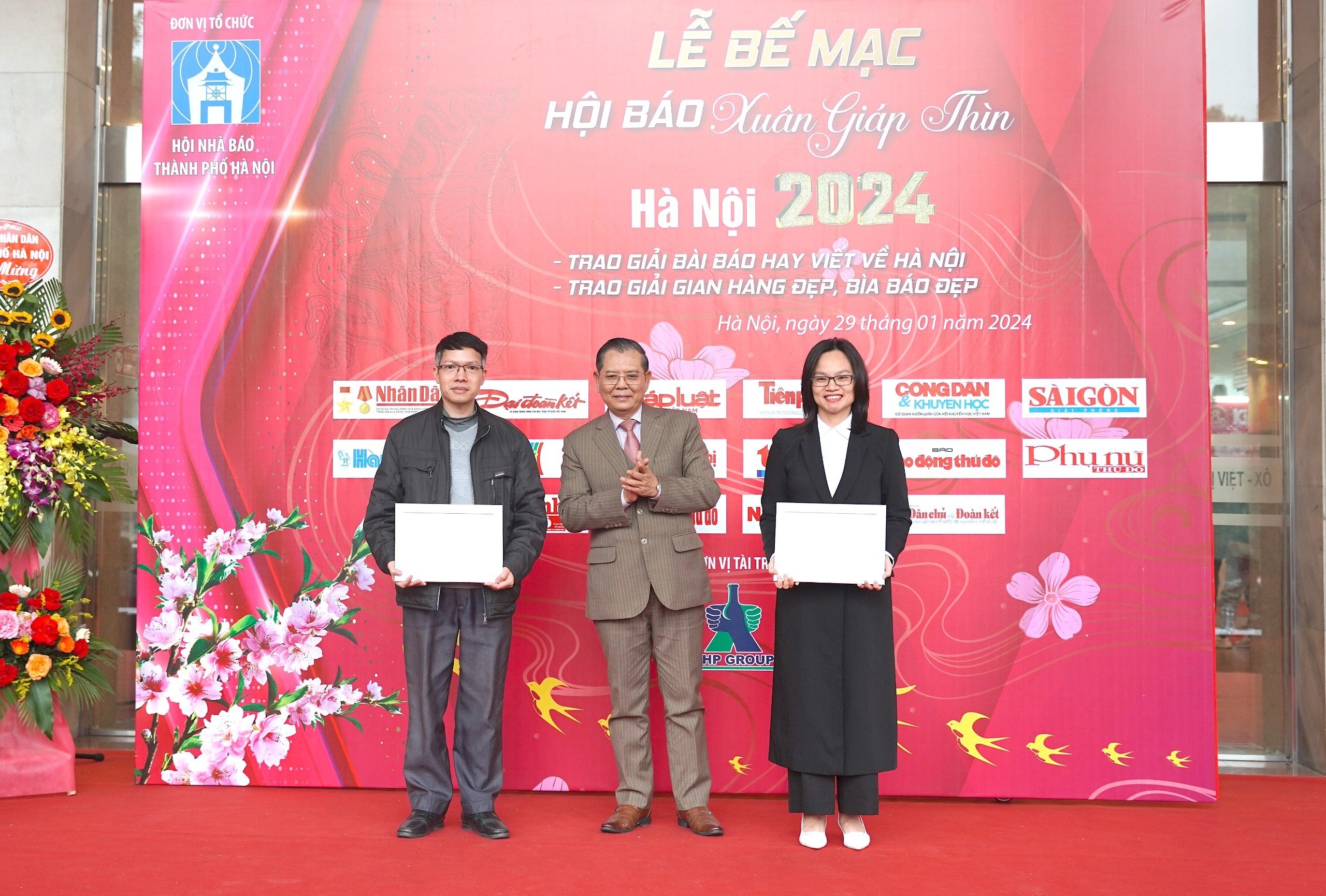 Lời cảm ơn của Hội Nhà báo thành phố Hà Nội sau Hội báo Xuân Giáp Thìn - Hà Nội 2024